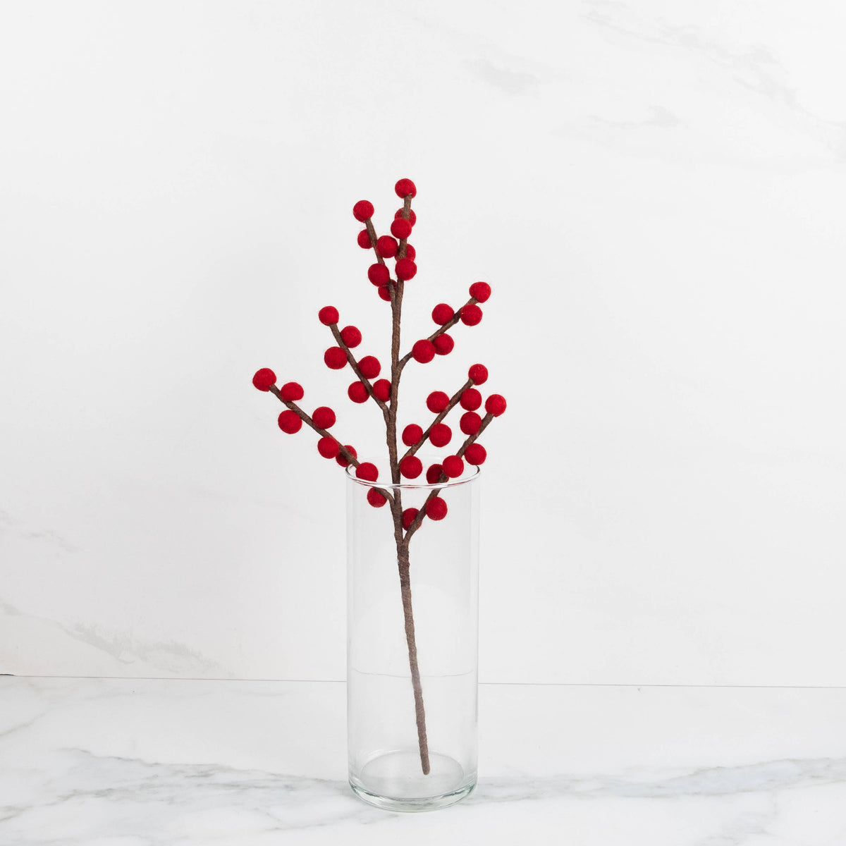 Green, Red & White Berry Stems 4 Assorted $6.50 ea $26 for 4