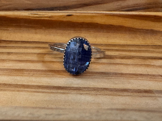 Alison Ford Metal, Algiers Point Artist. 
Kyanite Sterling Ring(3)