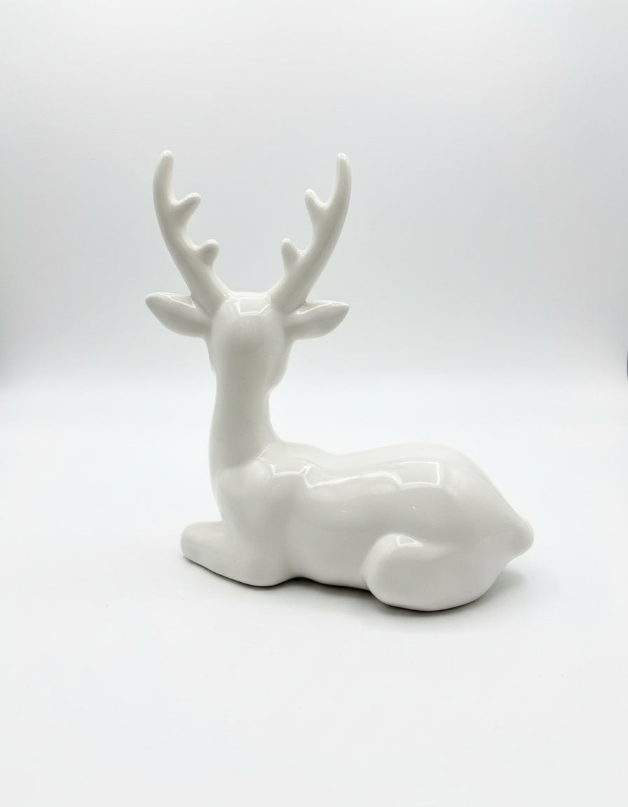 Vtg Ceramic Deer CSBH