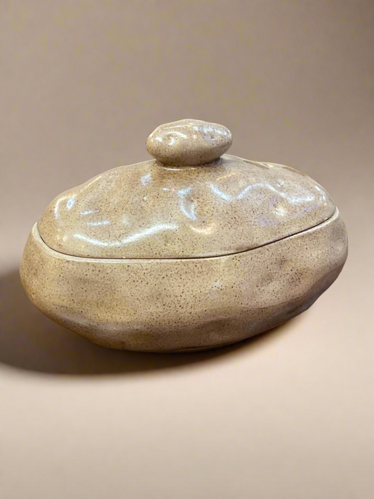 Potato Shaped Ceramic Dish