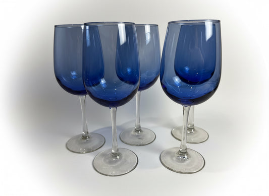 Vtg Blue Glasses (5) CSBH