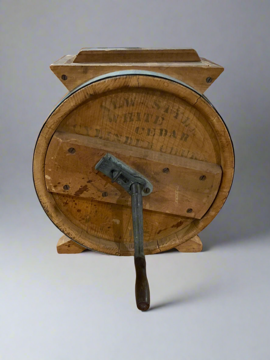 Antique  butter churn CSML