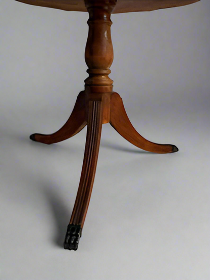 Antique 2-Tiered Pie Crust Table