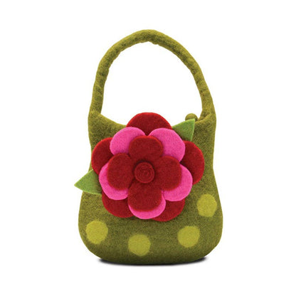 Flower Layers Polka Dot Bag