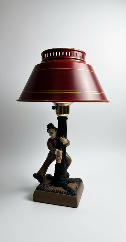Vtg Charlie Chaplin Lamp CSBH