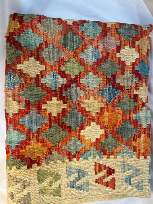 CSGV Vintage Handwoven Kilim Rug