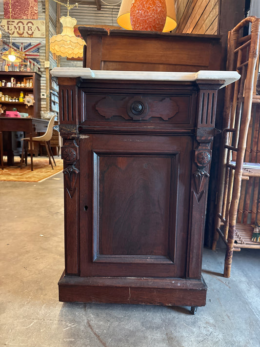 CSRR Victorian Commode w/ Marble Top