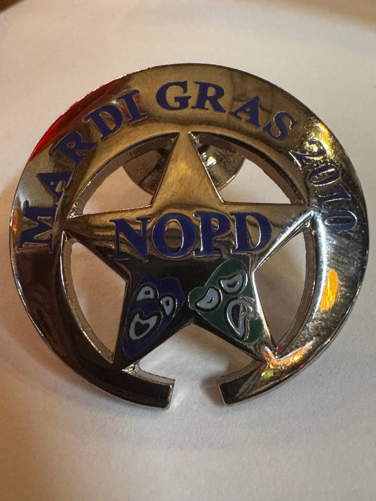 NOPD Mardi Gras Pin