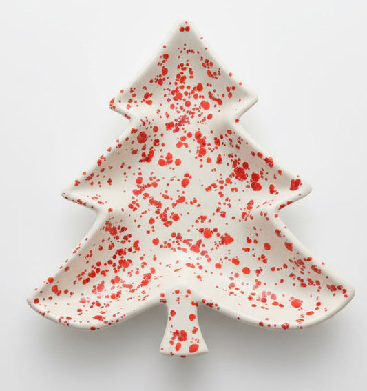 Vtg Christmas Tree Dish CSBH