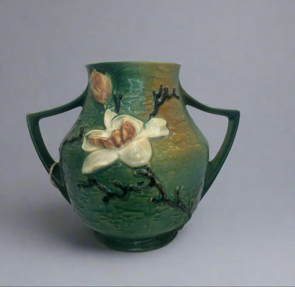 Roseville Pottery Magnolia Large Vase
