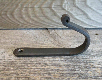 Hand Forged Primitive U-shape Hook