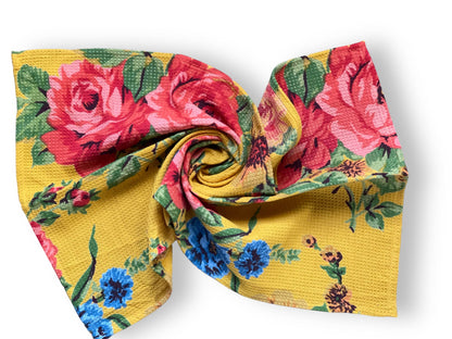 Vintage Print Inspired Kitchen Towels
