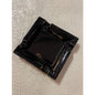 Vintage Craftman's Bench ceramic square glossy finish ashtray