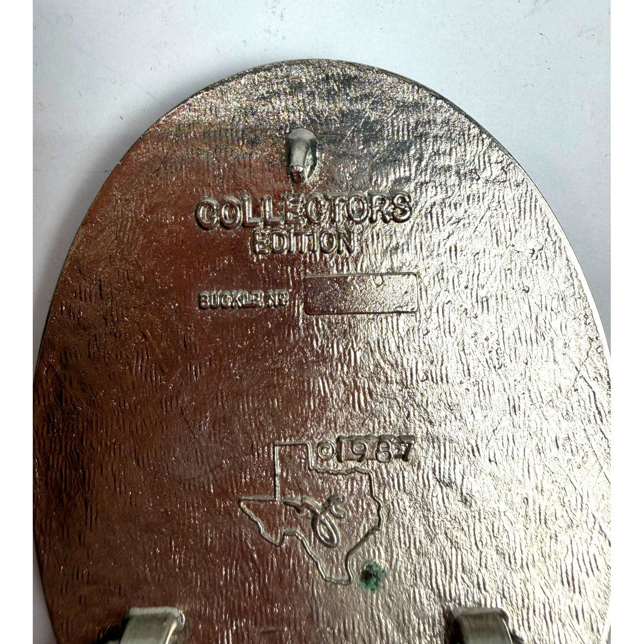 Vintage Fork Shooting Park Spring Open 2nd Place Engraved Belt Buckle