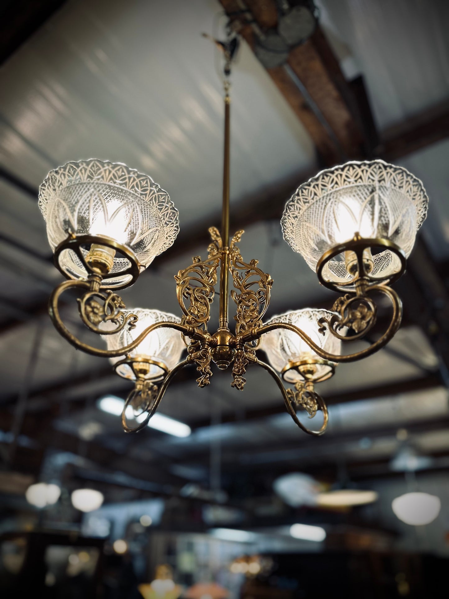 Chandelier refurbished