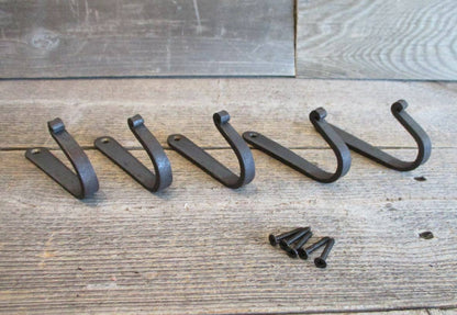 Hand Forged Primitive U-shape Hook