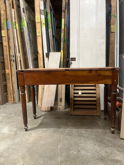 19th Century French Walnut Farm Table