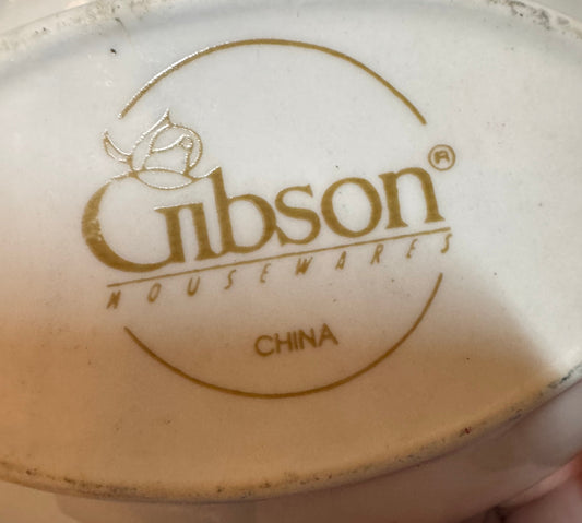 Gibson Holiday Gravy Boat CSBH