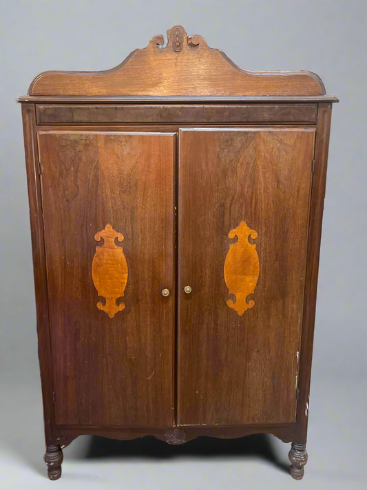 Vintage Small Double Door Armoir