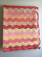 Boho Crochet Blanket “70’s Sunset”