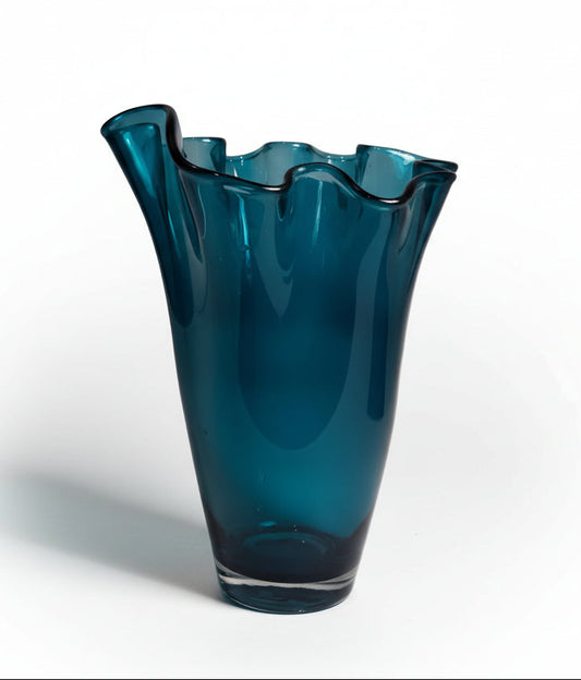 MCM 12” Hand-Blown Vase CSBH