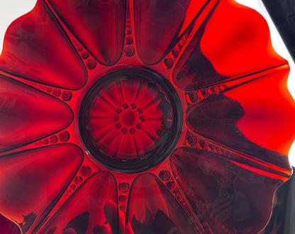 Vtg Oyster and Pearl Red Set CSBah