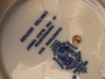 1974 German Holiday Plate CSBH