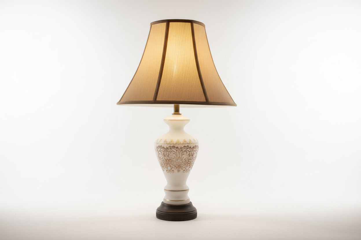 Gold Filligree Lamp CSBH