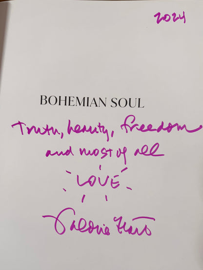 Signed Bohemian Soul Book
