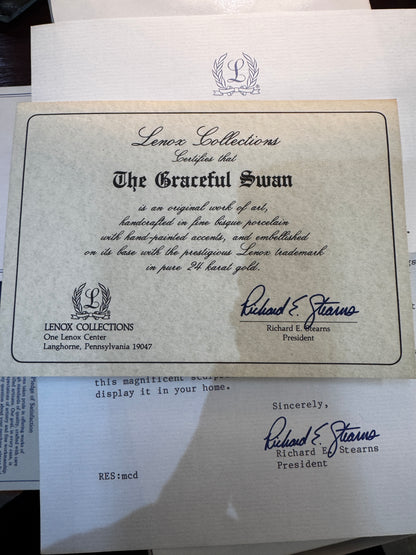 Lenox Graceful Swan
