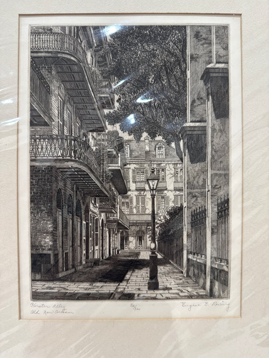 "Pirate's Alley, Old New Orleans" E. Loving