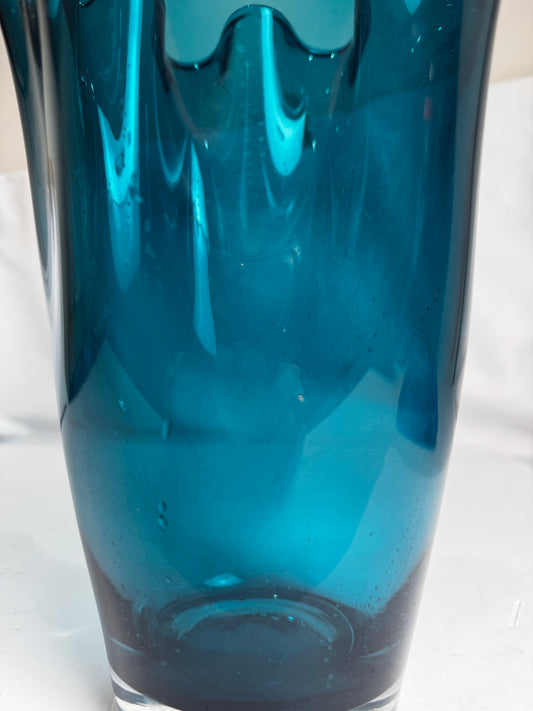 MCM 12” Hand-Blown Vase CSBH