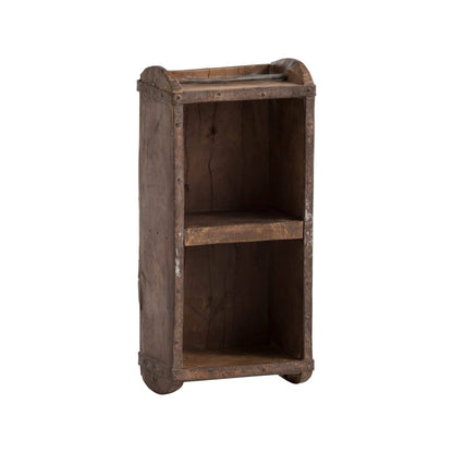 Wooden Brick Mould Wall Shelf Rack