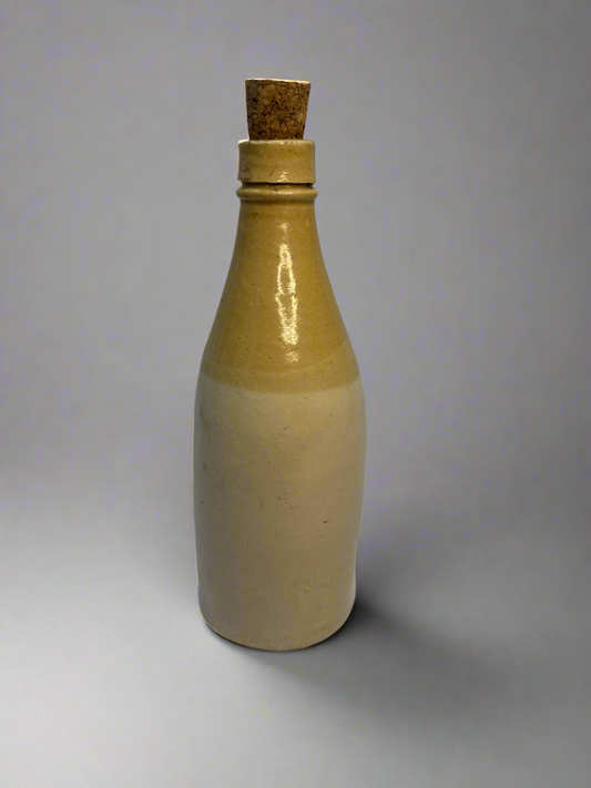 CSRR Crock Stoneware Beer Bottle