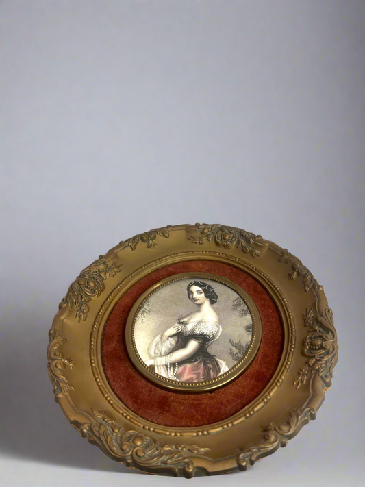 Vintage Cameo Portrait