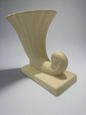 Vintage pottery cornucopia