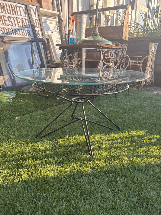 Large Ornate Metal Bistro