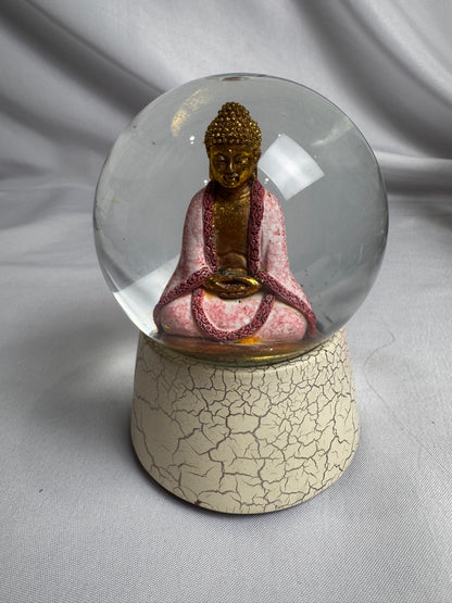 Buddha Music Snow Globe CSBH