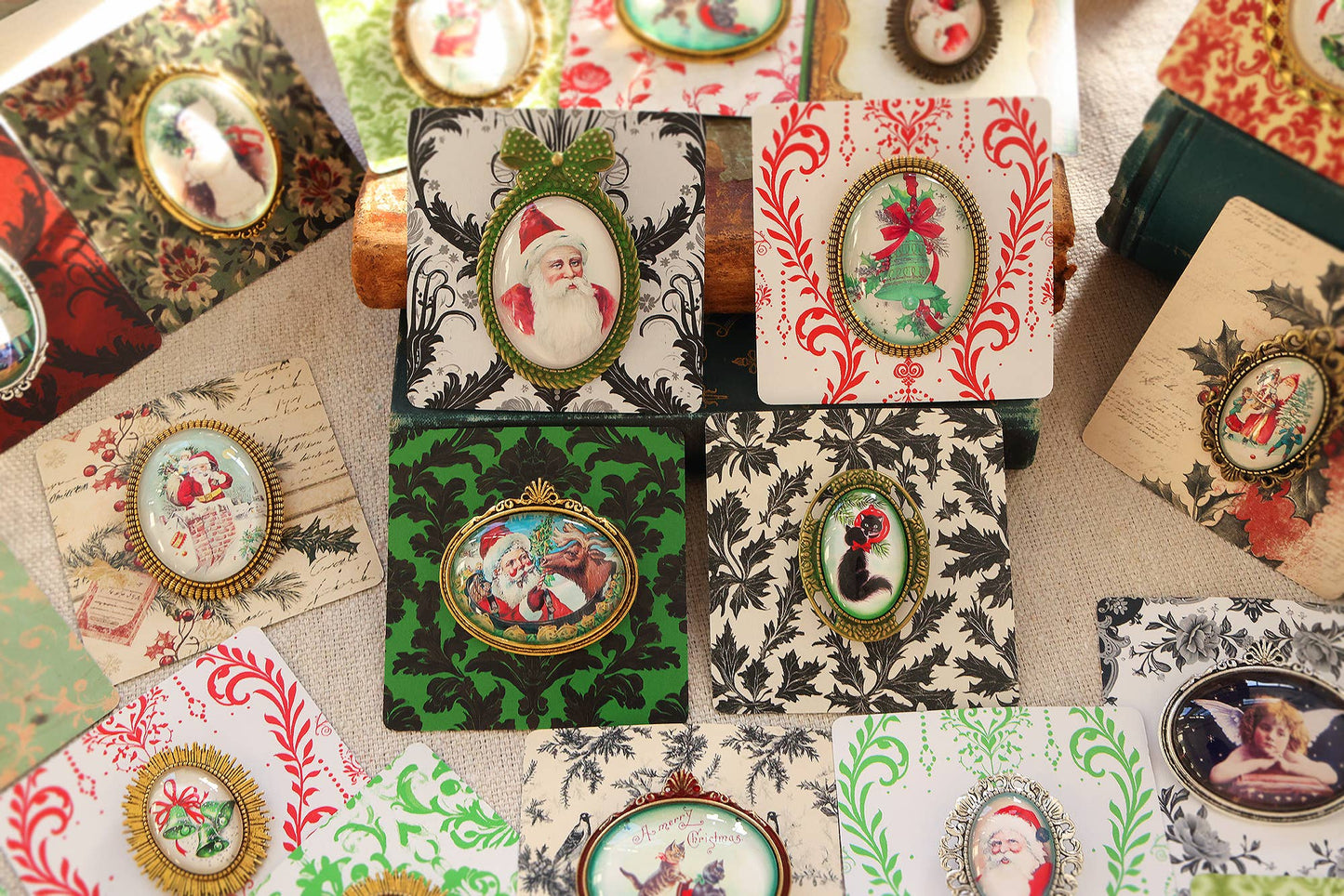 Vintage Christmas Brooch