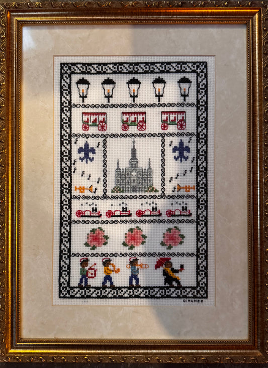 NOLA Cross stitch CSBH