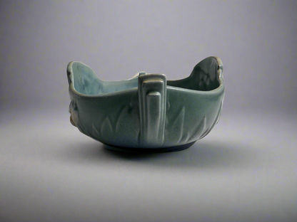 Roseville Iris Console bowl oval