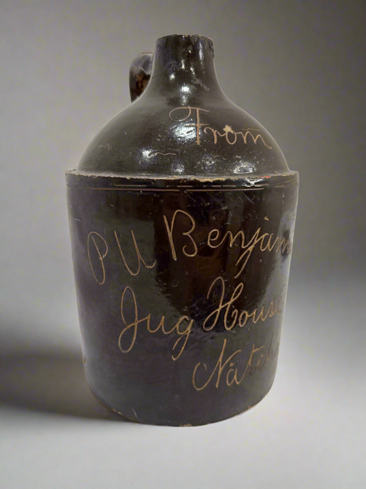 CSRR Antique Benjamin Jug House Stoneware