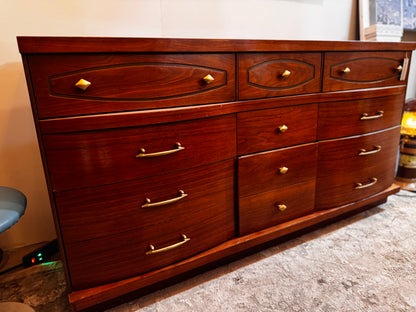 MCM Dresser With 12 Drawers