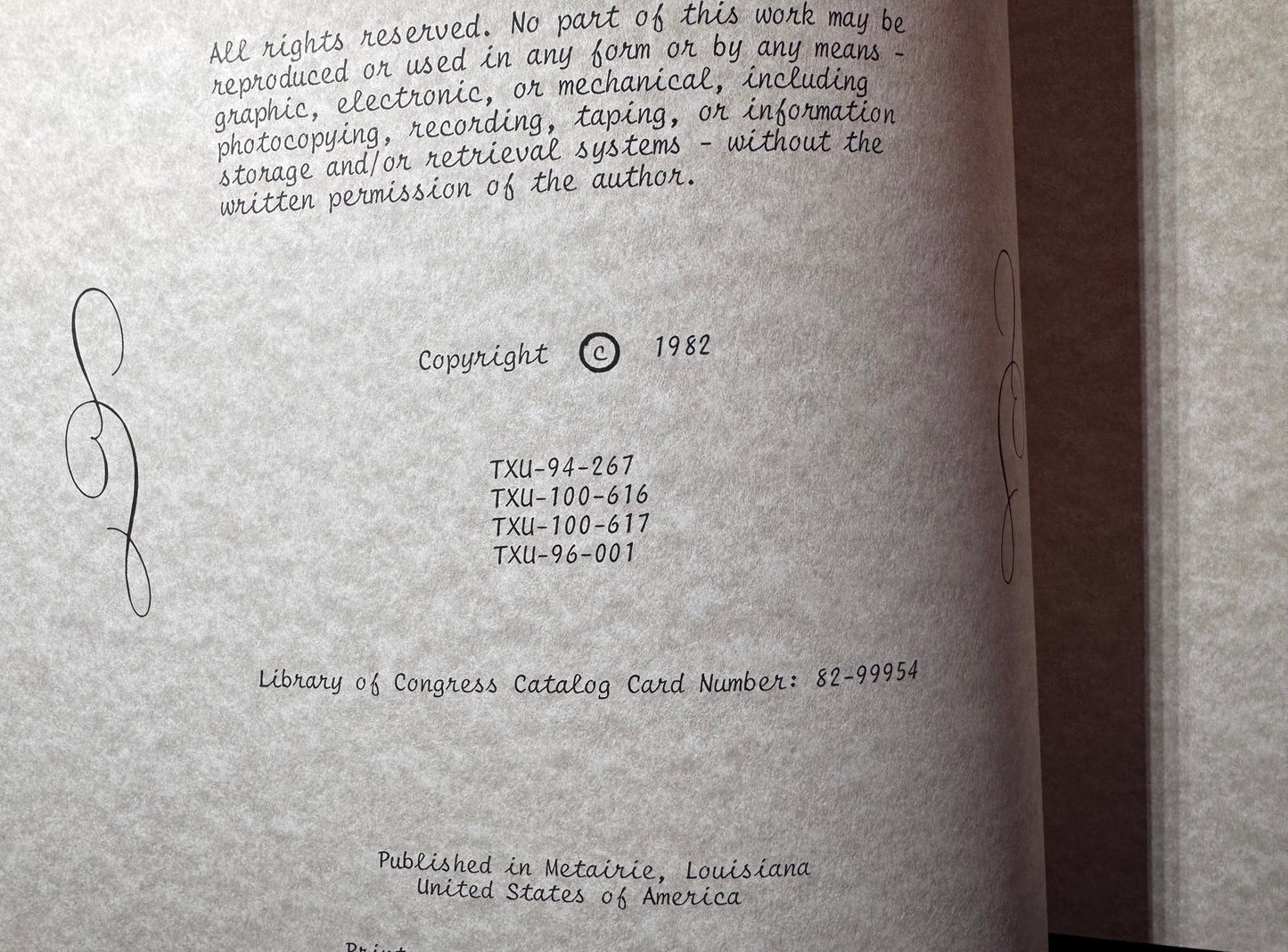 Nola Nostalgia 1 or 2, Perett (1) CSBH