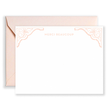 Merci Beaucoup Stationery Set: Cobblestone