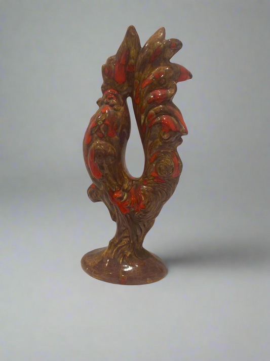 Vtg ceramic rooster csbh