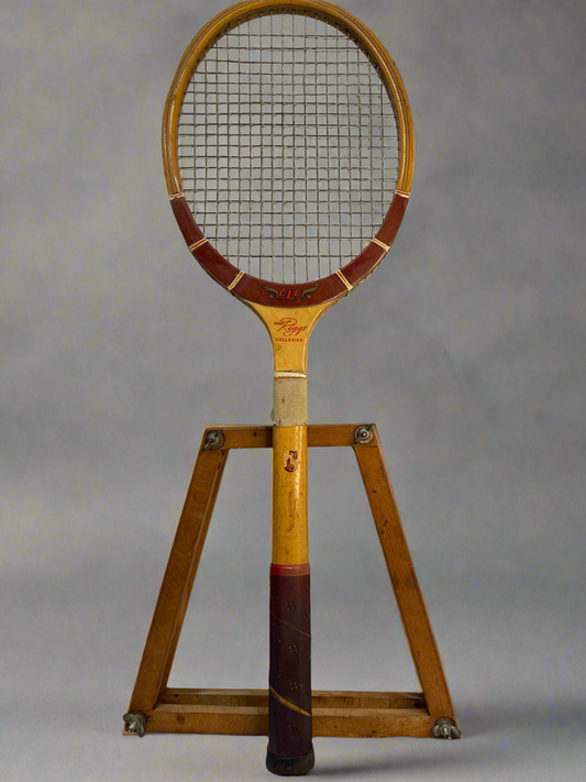 CSchurch Wood Racquet w/ Frame Press