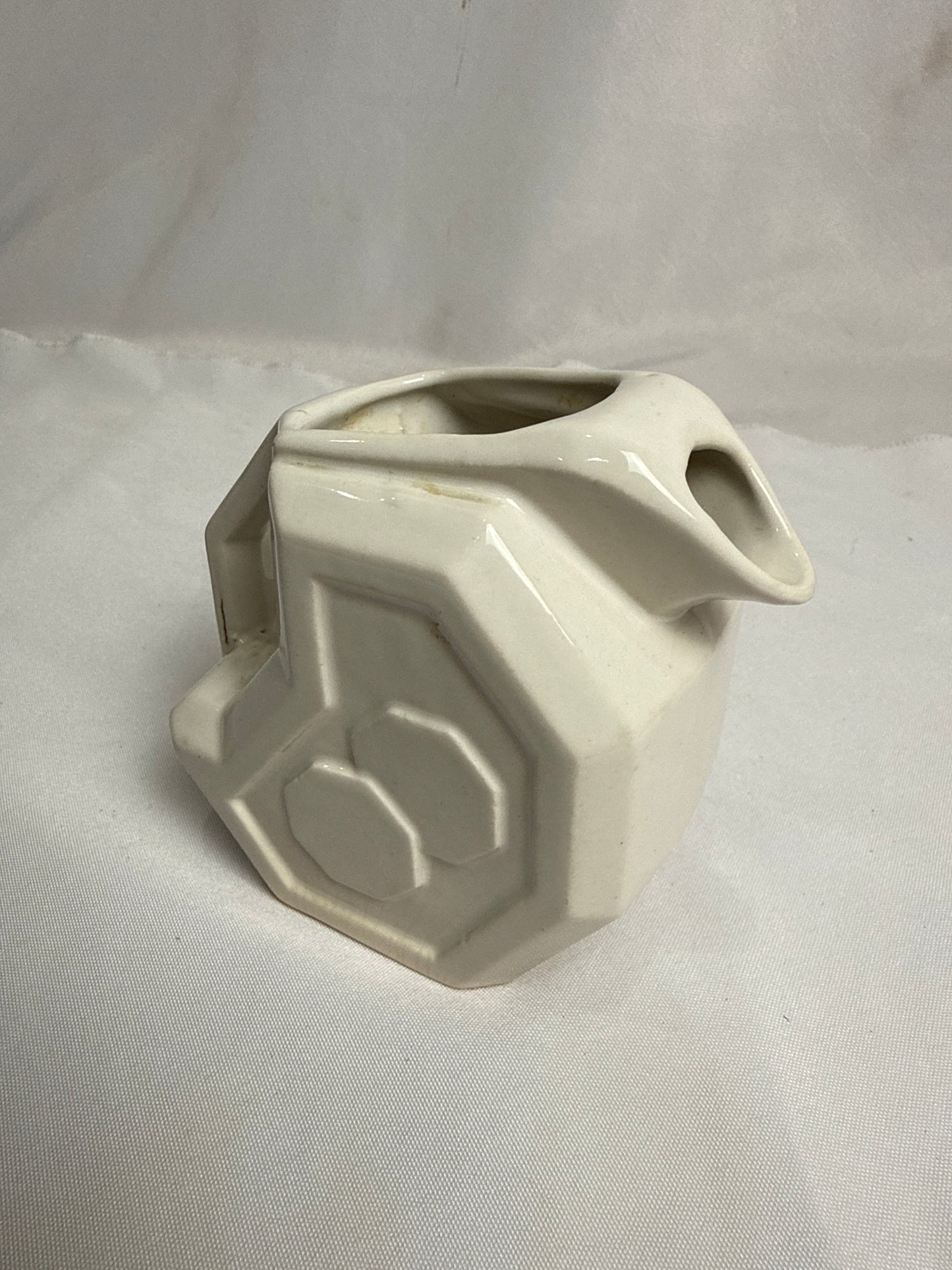 Antique White Ironstone Pitcher