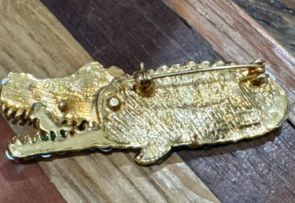 Articulated Alligator Brooch CSBH