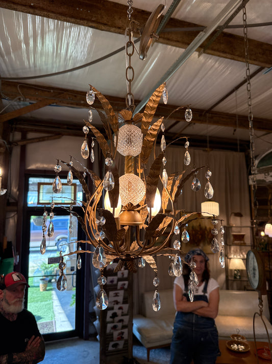 Hollywood Regency Chandelier